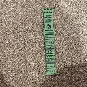 Green Holiday 'Merry Christmas Ya Filthy Animal' Watch Band